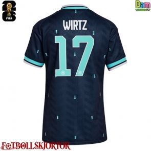 Tyskland Florian Wirtz #17 Bortatröja Dam VM 2026 Kortärmad